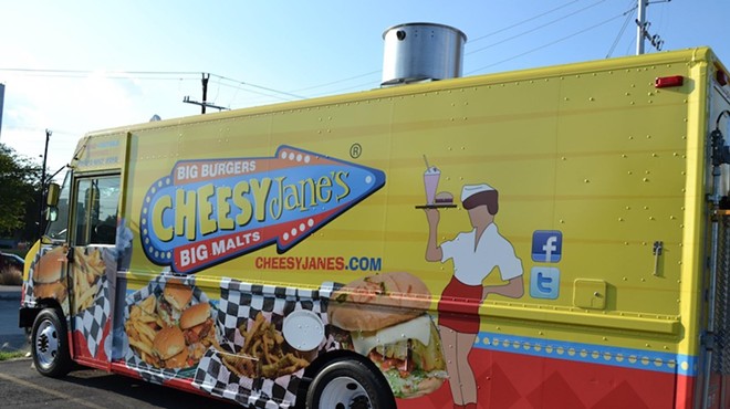 Cheesy Jane's food truck was stolen and stripped before being abandoned.