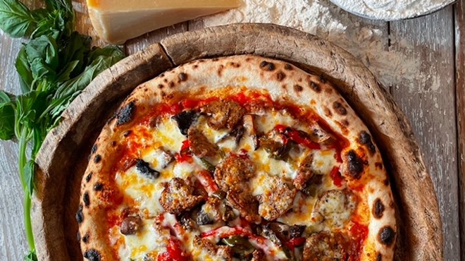 Dough’s Prosciutto Sugo Pizza is among the recipes sent to Guy Fieri.