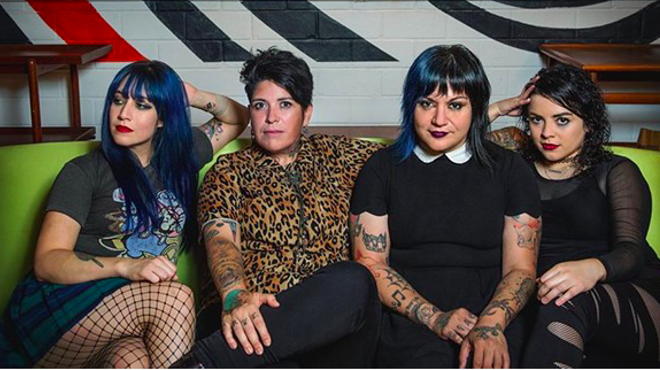 Review: San Antonio's Fea Seizes on Video Streaming and Delivers Riot Grrrl Punch With Bikini Kill Set (4)
