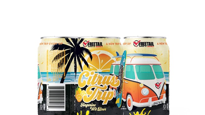 San Antonio’s Freetail Brewing Co. was recognized for the can design of its Citrus Trip Belgian wit.
