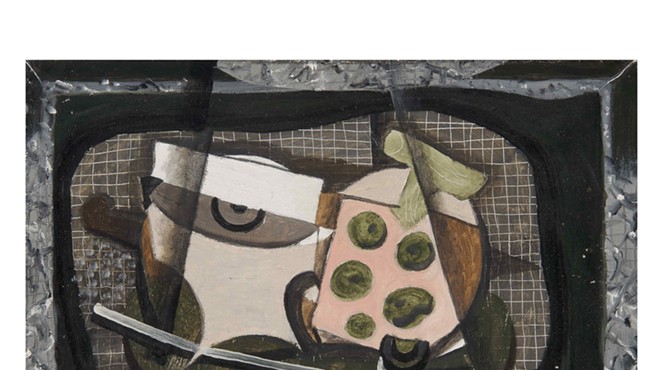 Georges Braque, Still Life with Pipe, 1930. Oil on canvas. Collection of the McNay Art Museum, Mary and Sylvan Lang Collection, 1975.23. © Artists Rights Society (ARS), New York/ ADAGP, Paris.