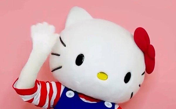 Hello Kitty will be in the club and posing with fans for photos.