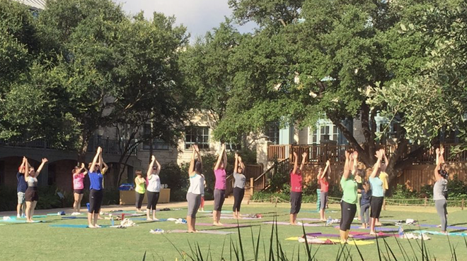 San Antonio’s Southtown Yoga Loft holding outdoor yoga series in collaboration with hill country resort
