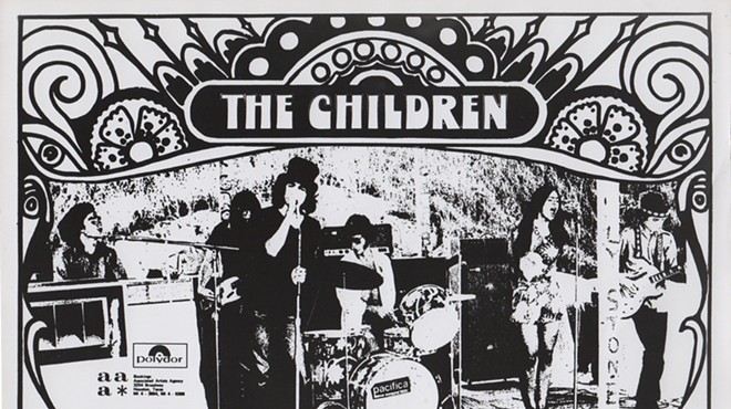 A promotional flyer for the Children, one of San Antonio's most prominent bands during the garage rock and psych eras.