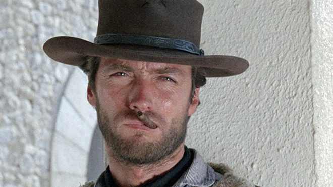Clint Eastwood in the 1964 production — and Spaghetti Western OG — A Fistful of Dollars .