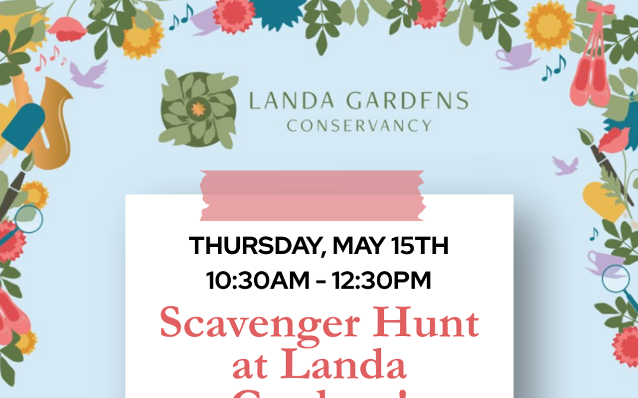 Image: Scavenger Hunt at Landa Gardens