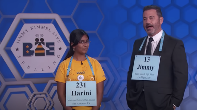 Harini Logan, a 14-year-old San Antonio resident, won the 2022 Scripps National Spelling Bee earlier this month.