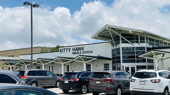 Kitty Hawk Middle School, northeast of San Antonio, will distribute free food to students this summer.