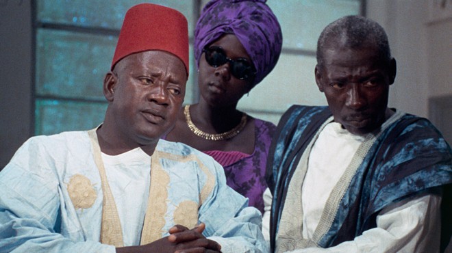 Ousmane Sembène's drama Mandabi is the first film of his career to be made in his native langauge of Wolof.