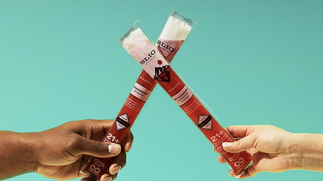 SLIQ Spirited Ice's 8% pops are now available in Texas.