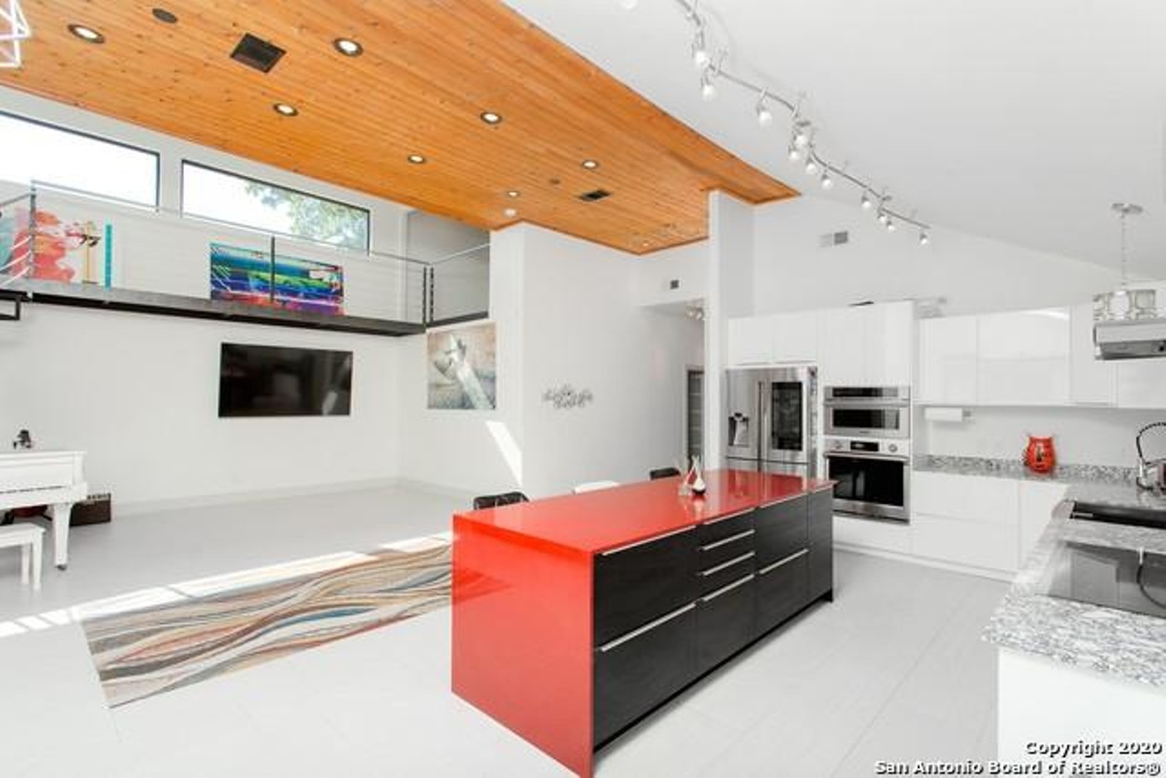 Southtown's distinctive 'lightning bolt house' is back on the market with a $125,000 price cut