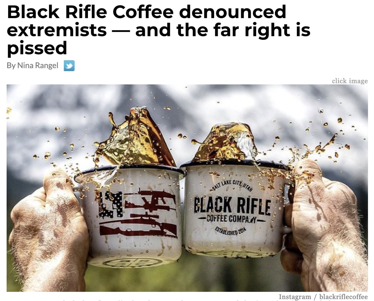 16. Black Rifle Coffee denounced extremists — and the far right is pissed 