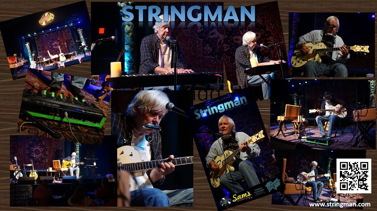 Stringman's Rock, Blues and Acoustic  Solo Show
