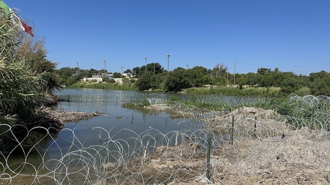Texas Gov. Greg Abbott deployed concertina wire along the Rio Grande this past summer as part of Operation Lone Star.