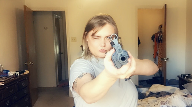 Crime-reporting website Crime Online tracked down suspect Aguilar's Instagram, which shows a series of January 2020 selfies featuring firearms.