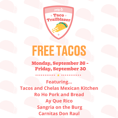 Taco Trailblazer: Yelp San Antonio's Free Week of Tacos!
