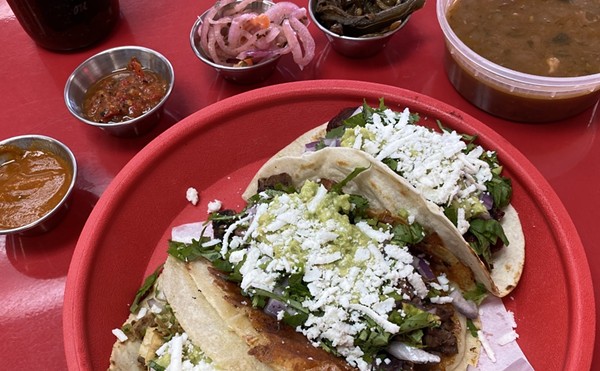 Tacos al Carbón Cabrón isn’t just a funny name. It’s a place where you want to get your tacos “loaded.”