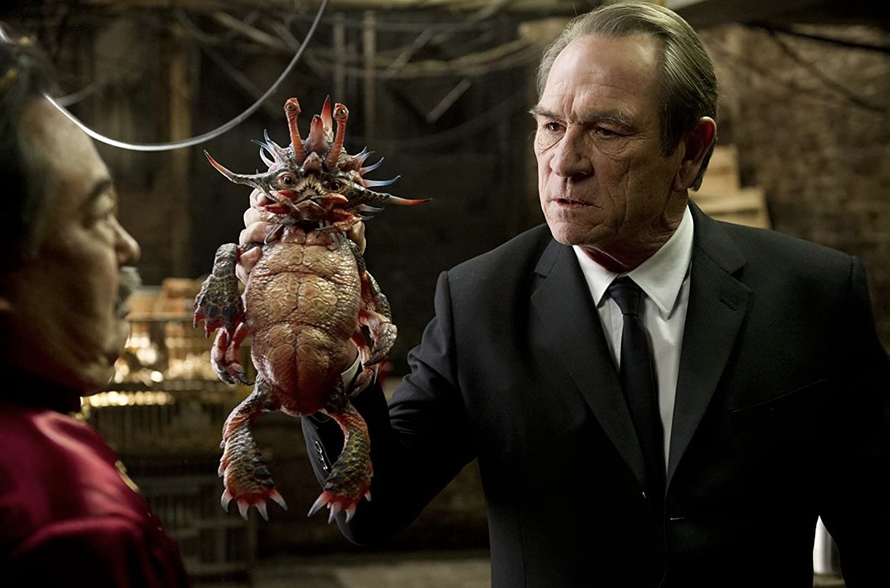 You have been personally insulted by Tommy Lee Jones after daring to speak to him in a public place.Photo via Sony Pictures Home Entertainment
