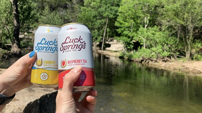 Luck Springs, a new hard lemonade and tea concept from the team behind Austin Eastciders, launched this week.