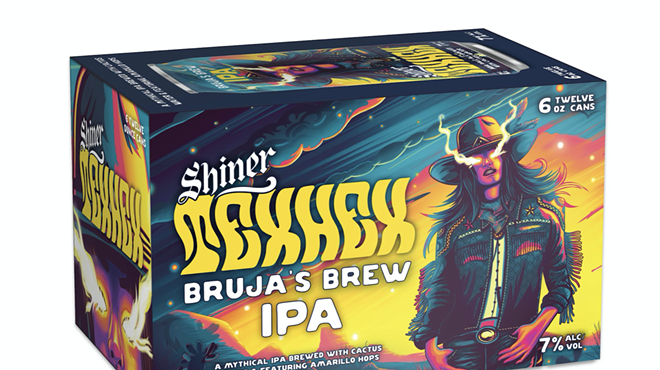 Shiner's new Bruja’s Brew is sold in 6- and 12-pack cans.