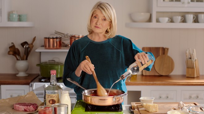 Martha Stewart stars in Tito’s Handmade Vodka's DIY January campaign.