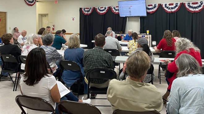 Gillespie County Republican precinct judges and other election workers gathered on March 14 for the party’s canvass of the primary election. During the meeting, the precinct judges corrected discrepancies in reconciliation forms from all but one of the county’s 13 precincts.