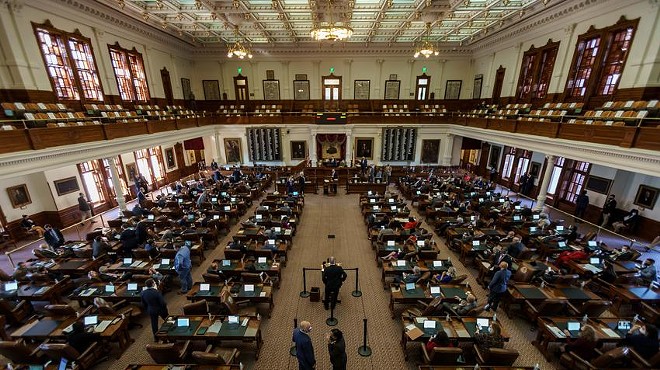 The Texas House of Representatives on January 13.