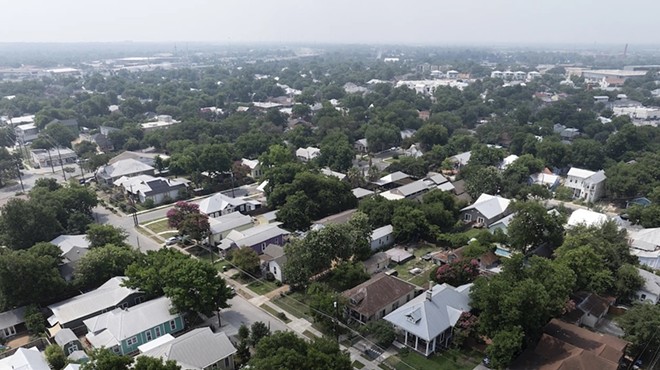 A San Antonio neighborhood on May 25, 2024.