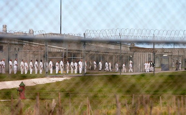 Texas Department of Criminal Justice William G. McConnell Unit at Chase Field in Beeville in 2013. Credit: Jennifer Whitney for The Texas Tribune