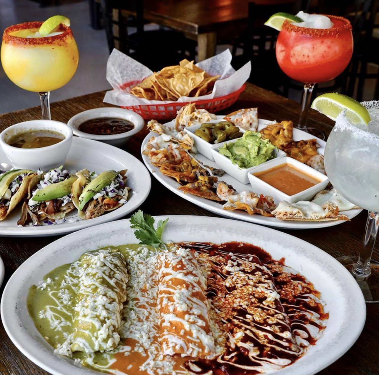 El Mirasol
938 N. Loop 1604 West, (210) 592-8576, elmirasolsa.com
Longtime Mexican spot El Mirasol closed its original Blanco location in October of 2020, but moved into a renovated space in the Stone Oak area featuring a sprawling patio and their signature margs.
Photo via Instagram / s.a.foodie