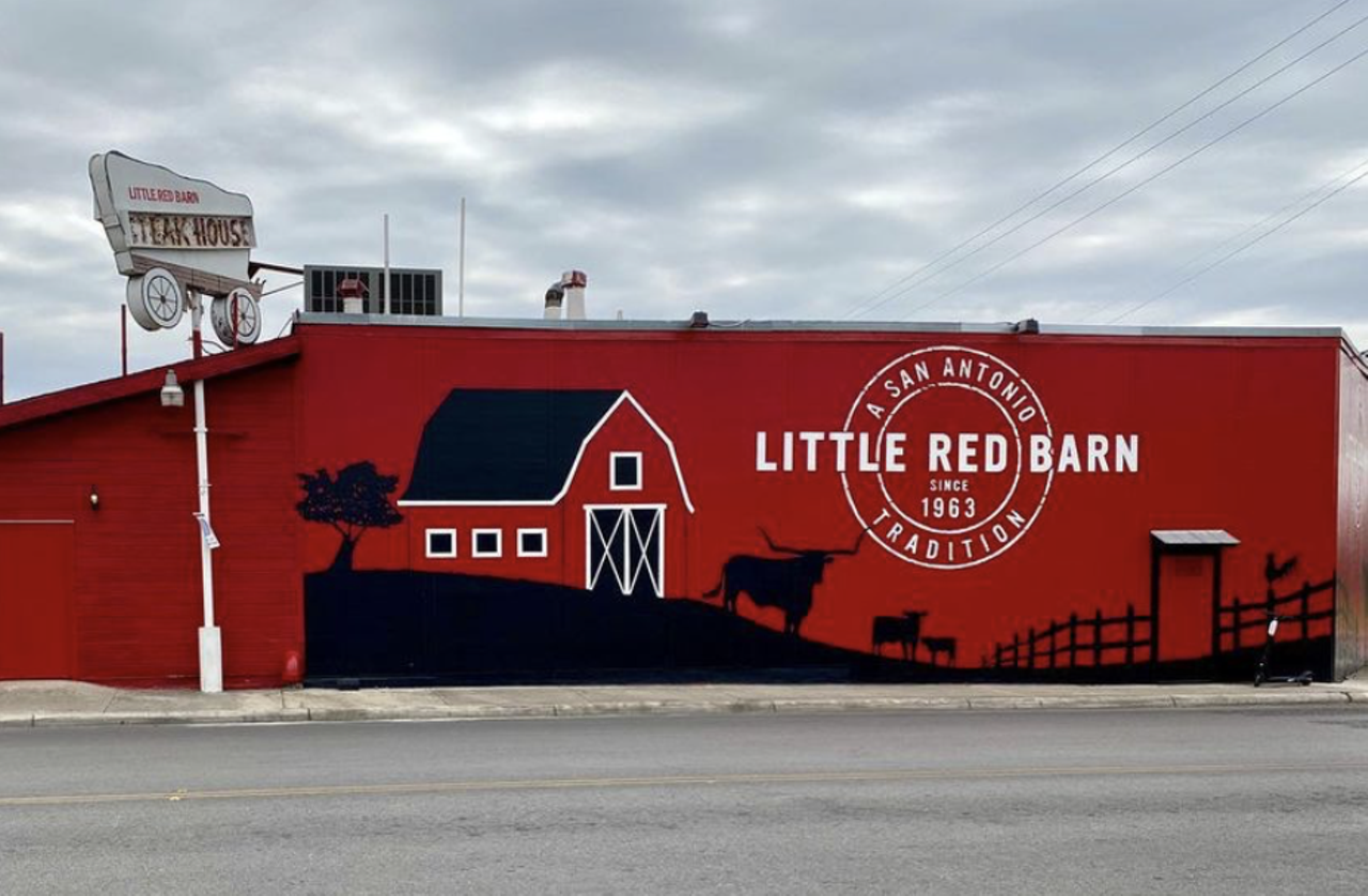 Little Red Barn
1836 S Hackberry, (210) 532-4235, lrbsteakhouse.com
From the kitschy uniforms to the signature red walls, the South Side’s Little Red Barn is definitely over-the-top. This southside staple has been around since 1963, and we’re sure the charm of the place has contributed to its longevity.  
Photo via Instagram / littleredbarnsa