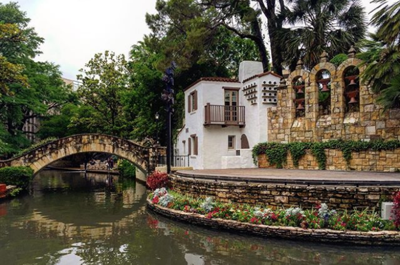 La Villita and the Arneson River Theatre
418 Villita St, (210) 207-8614, lavillitasanantonio.com
La Villita wasn't always a cultural art hub — in fact, it was San Antonio's first neighborhood. It was restored in the mid-20th century to become the beautiful cultural landmark it is today. Across the river is the Arneson River Theatre, which was built in 1939. 
Photo via Instagram / zachgennett