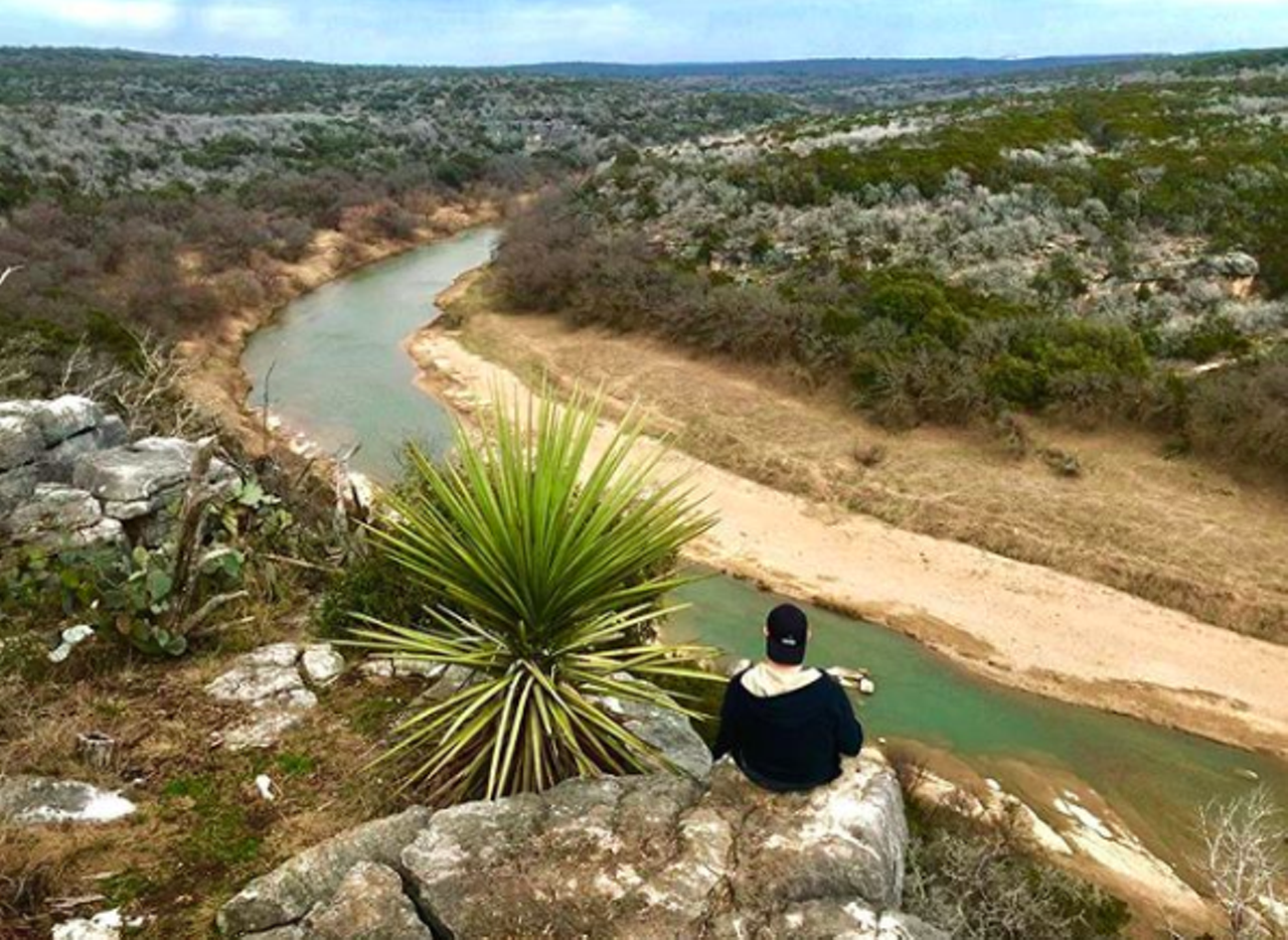Colorado Bend State Park
2236 Park Hill Dr, Bend, (325) 628-3240, tpwd.texas.gov
There’s 35 miles of hike and bike trails, but join a ranger for a tour to Gorman Falls – a 70-foot spring-fed waterfall.
Photo via Instagram / brozankozan