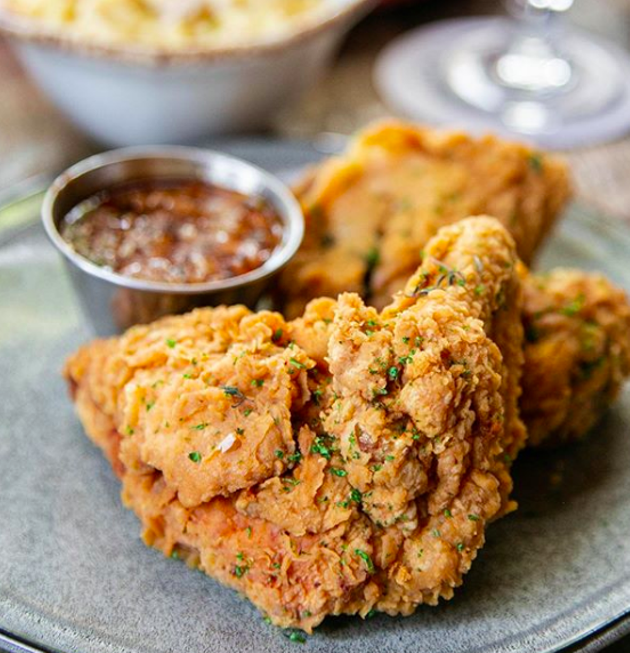 Best Fried Chicken
Southerleigh Fine Food and Brewery, 
136 E. Grayson St. #120, (210) 455-5701, southerleighatpearl.com