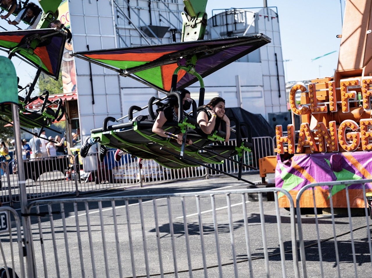 Deprive your children of fun (and risk serious psychological damage) by not letting them on carnival rides or have food on a pointed stick.