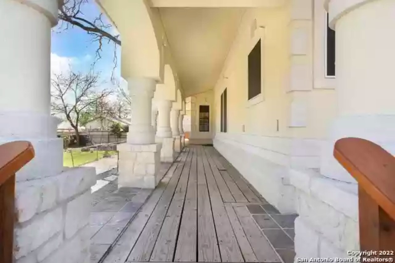 The 'castle' in San Antonio's Palm Heights neighborhood is now on the market for $750,000