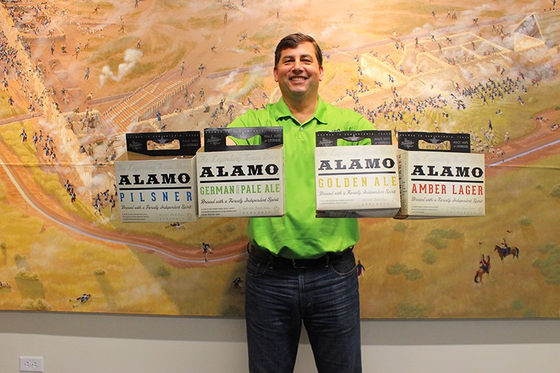 The company offered its product in SA for a decade, but Alamo Beer now has its own brewery on the city's East Side. - ADRIANA RUIZ