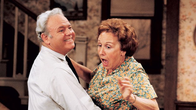 Archie and Edith forever: Caroll O'Connor and Jean Stapleton.