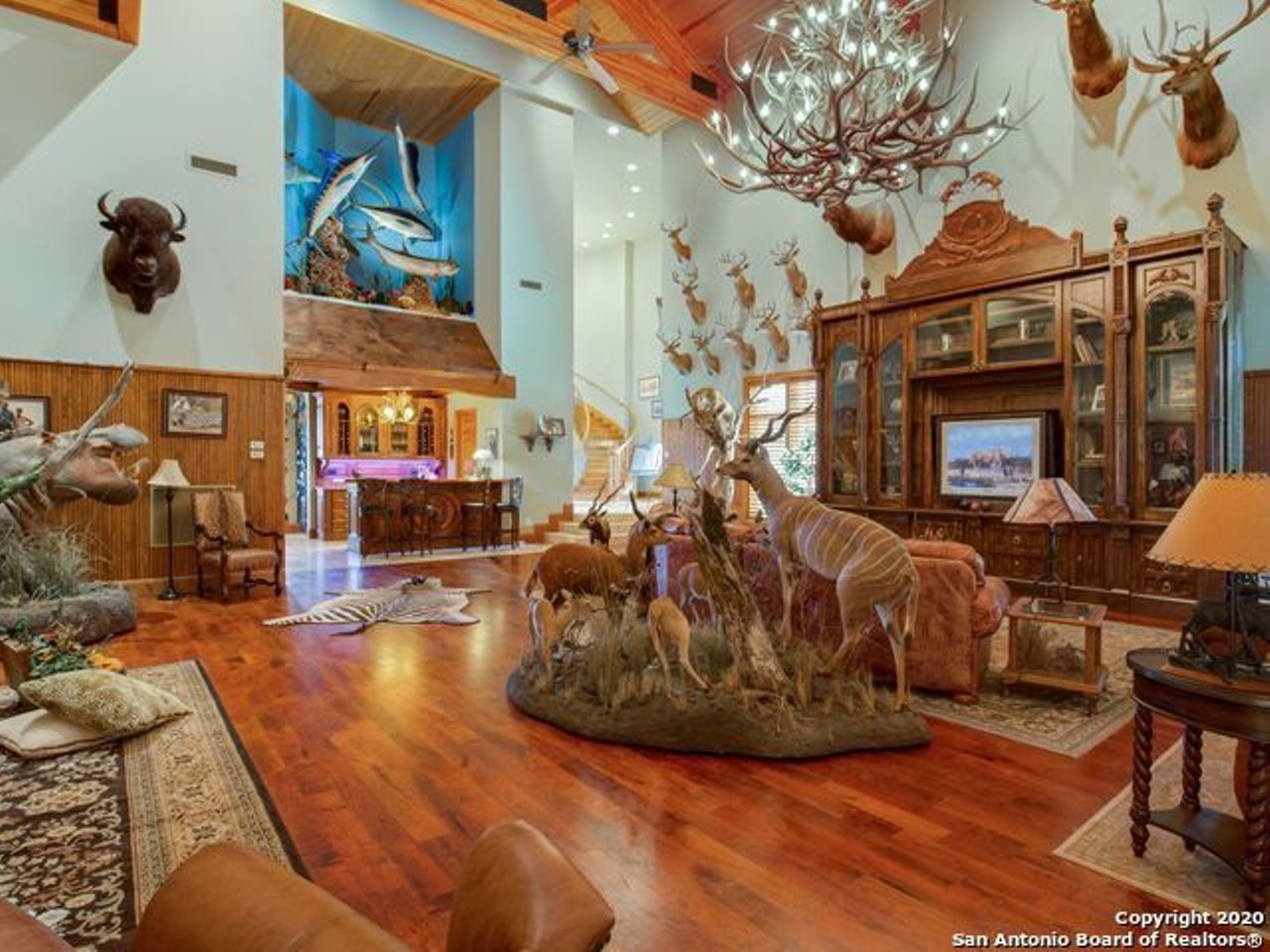 The Most Expensive San Antonio-Area House on the Market Is Full of Taxidermy and Insane Luxury