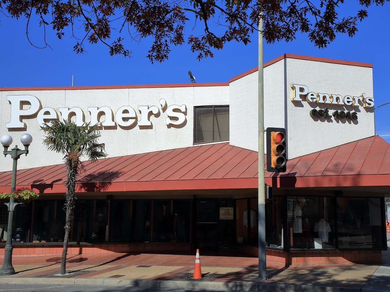 Oldest Store: Penner's
331 W. Commerce St.
Although this iconic men’s clothing store is known for puro San Anto fashions such as Stacy Adams shoes, it started life in 1916 as a second-hand shop. Founder Morris Penner’s family still runs the downtown business.