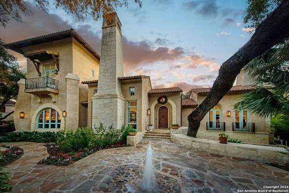 The San Antonio home of Our Lady of the Lake University's one-time chairman is for sale