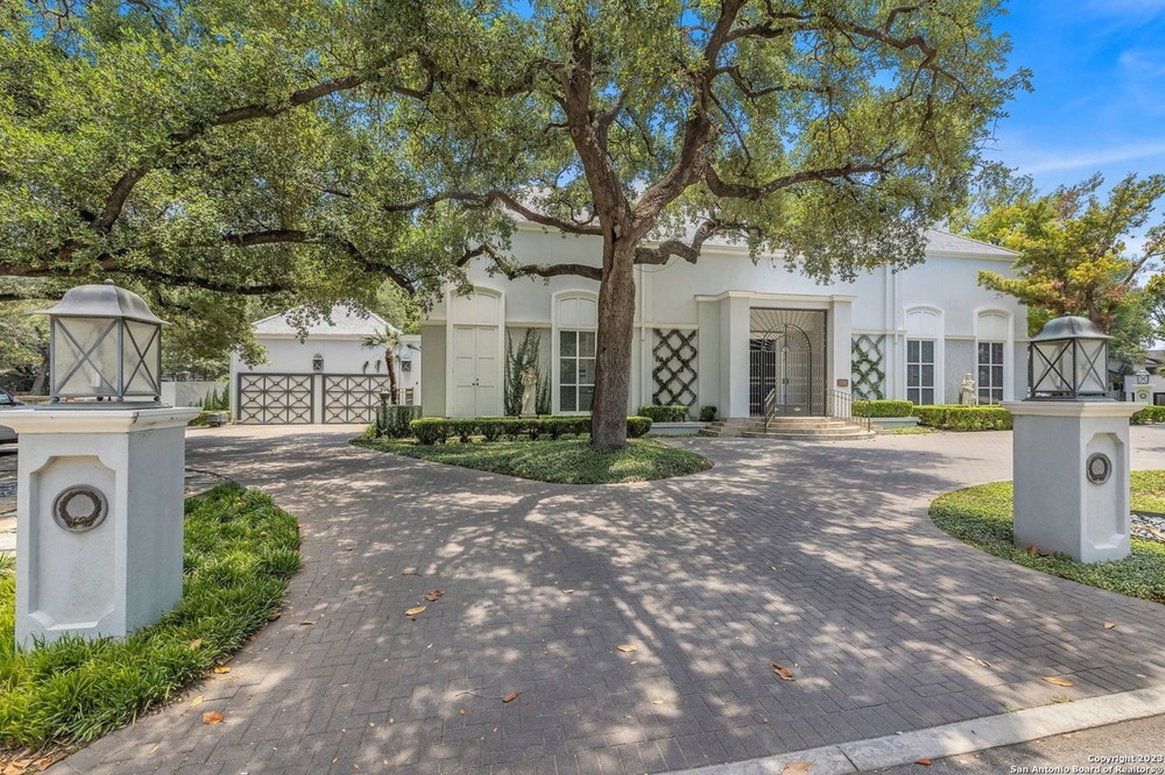 The San Antonio home of the late wife of Luby's cafeterias' founder is back on the market