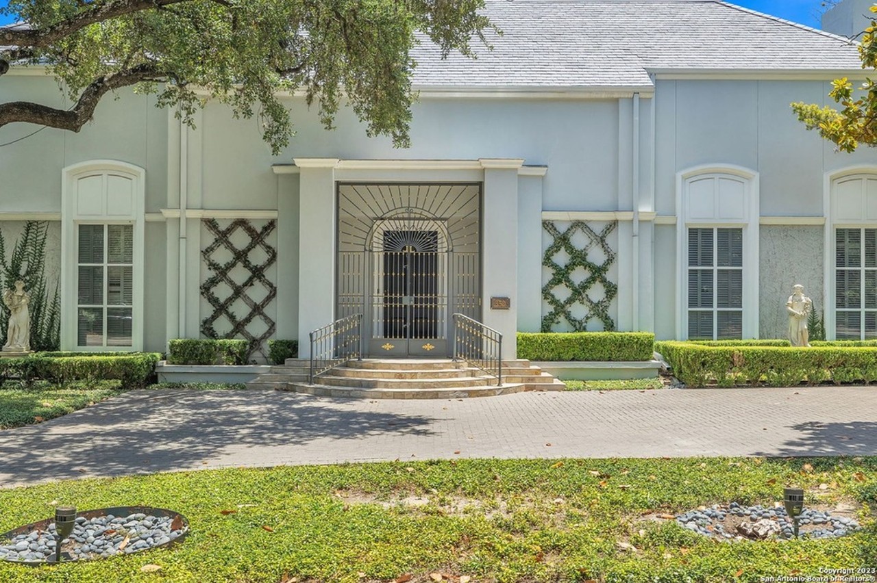 The San Antonio home of the late wife of Luby's cafeterias' founder is back on the market