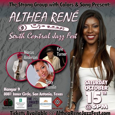 The Strong Group Association and Color and Song presents its 2nd Annual Althea Rene Jazz Festival