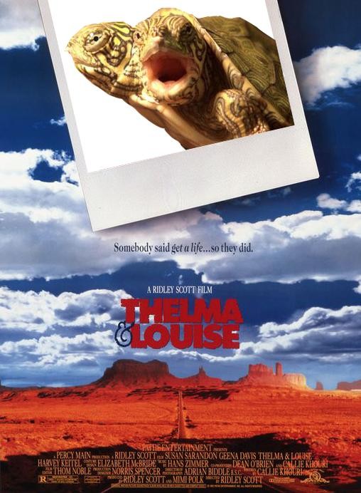 The All-Natural Look of Two Mythical Creatures: Thelma and Louise