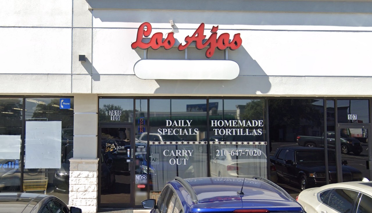 Los Ajos Mexican Grill
7616 Culebra Rd., Ste. 109, (210) 647-7020, losajosgrill.com
This popular far West Side spot offers housemade tortillas rolled by hand and affordable but still delicious options for breakfast and lunch. 
Photo via Google Maps