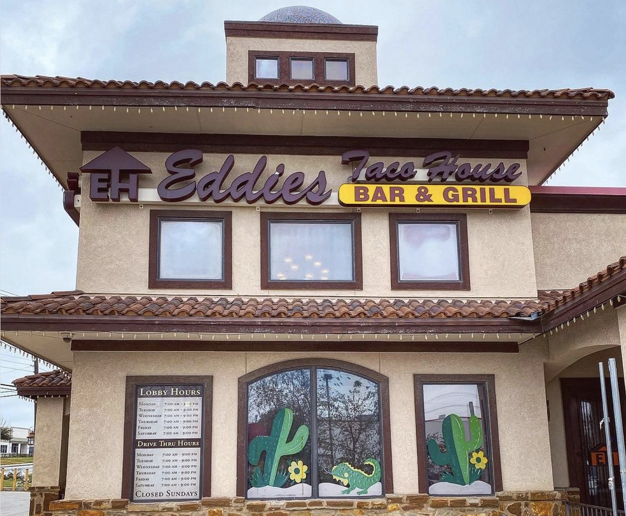 Eddie’s Taco House
Multiple Locations, eddiestacohouses.com
Mexican restaurants don’t last in this city for 43 years without a reason, so you can trust that you’ll be satisfied with the tacos at Eddie’s. This establishment will make it worth your while with its weekly morning specials. 
Photo via Instagram / godzilla_banzai