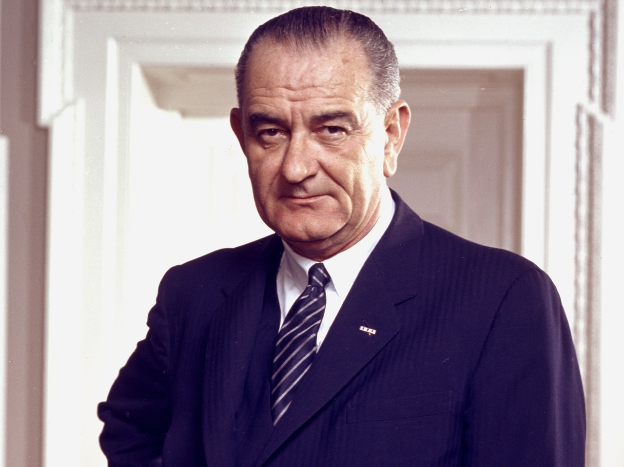 Lyndon Baines Johnson
Lyndon Baines Johnson, the 36th president, taught school in Cotulla, a small town south of San Antonio. After his time in the White House, he retired to a ranch in Stonewall, just north of here.