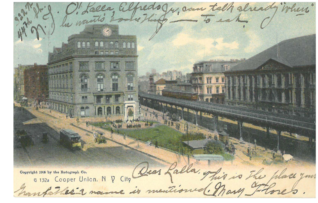Cooper Building New York City, 1906
While not a postcard showing the Alamo City, this one includes correspondence by groundbreaking Mexican-American politician Frank L. Chapa, who hailed from San Antonio.