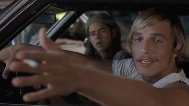 Second Pitch Beer Co. serve up its entire tap list for a  screening of Dazed and Confused.